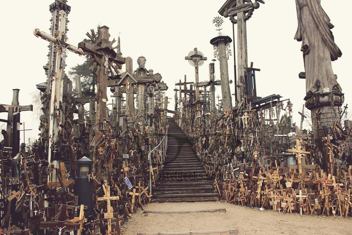 100.000 Crosses at The Hill Of Crosses