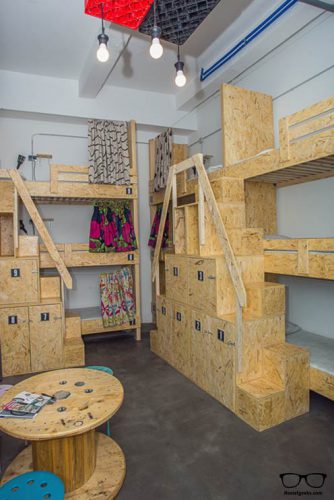 Swanky Mint is creative! Those are tailor-made bunk beds!