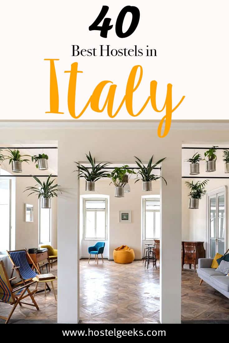 Best Hostels in Italy by Hostelgeeks