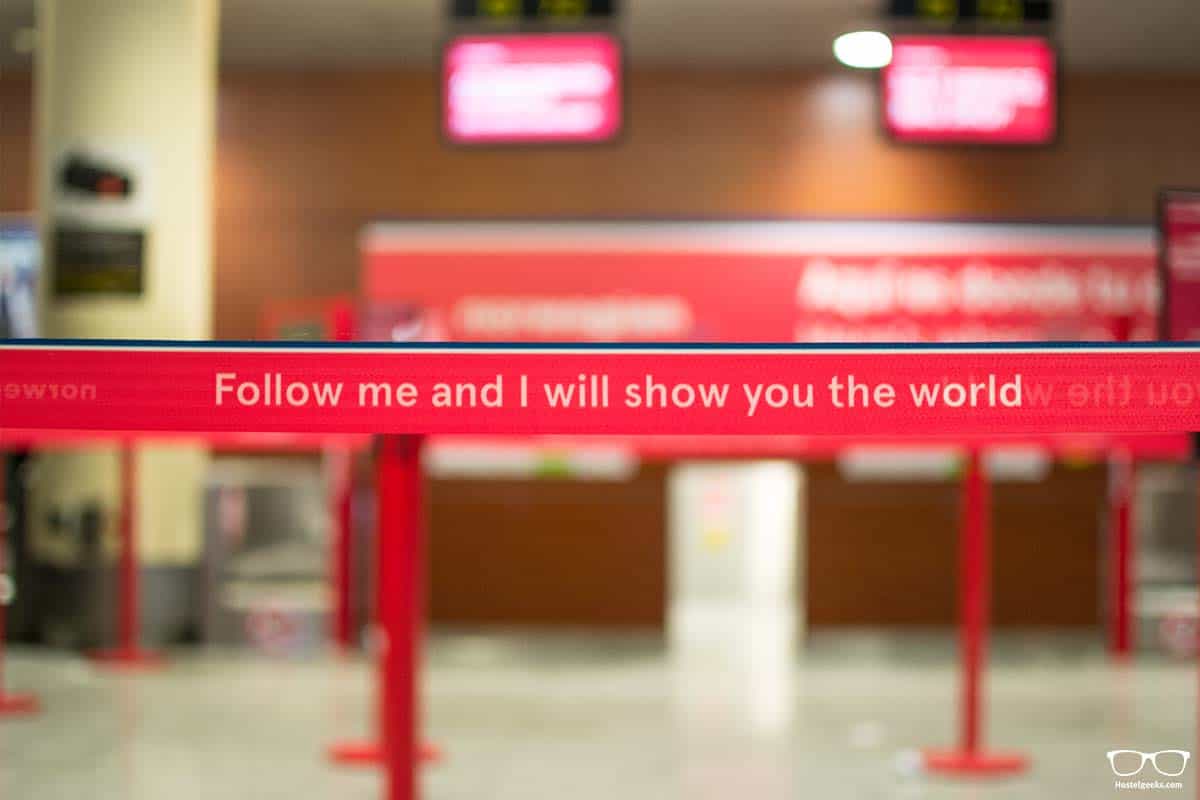 Follow me and I will show you the world
