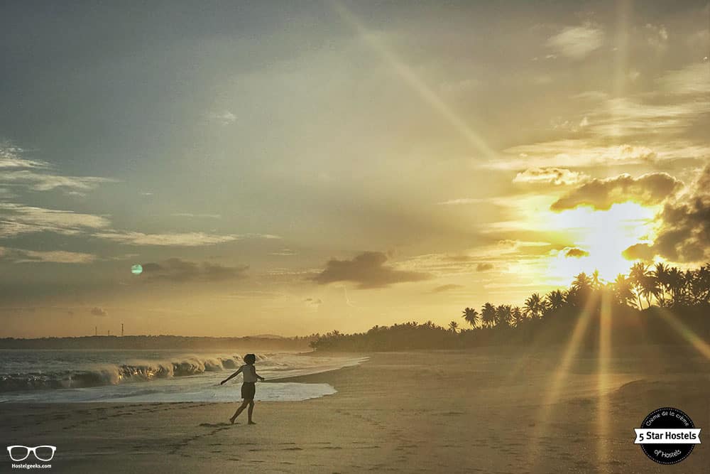 Sunset in Sri Lanka