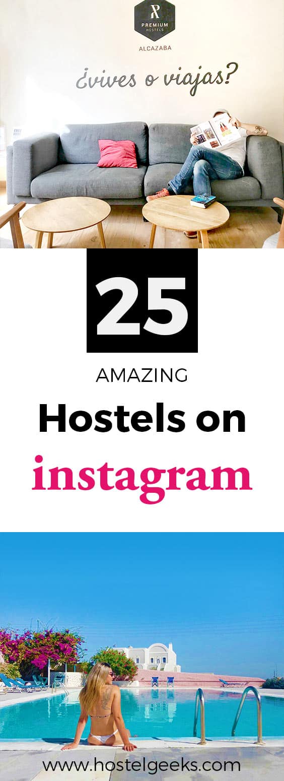 25 Beautiful Hostels through the crispy Instagram Filter - #awesome #5starhostels