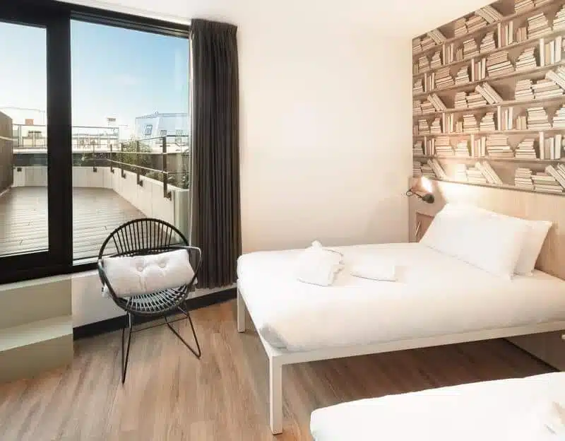 Best Hostels in Paris for Couples: Generator comes with own roof top terrace