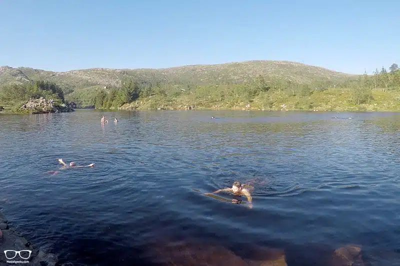 Swimming is one of the top things to do in Bergen, Norway