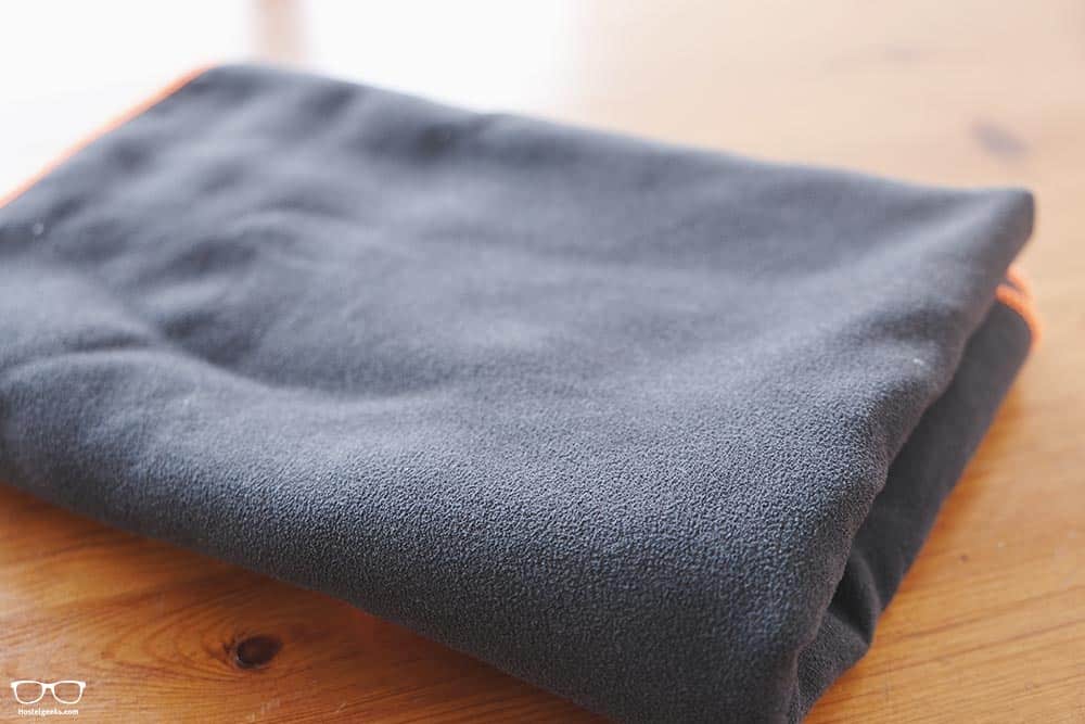 Save space packing with a quick dry towel