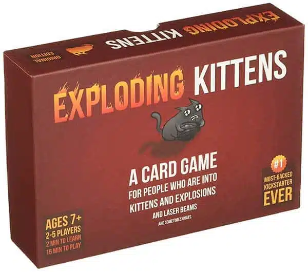 Hostel Card Games; Add Exploding Kittens to your list