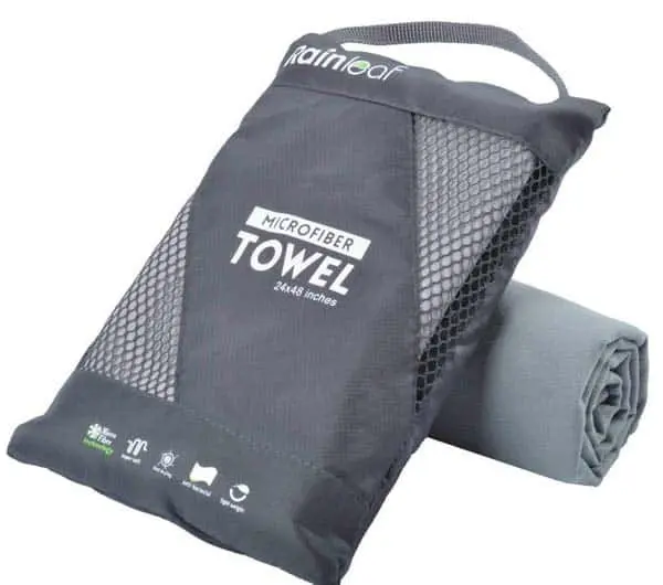 Micofibre Travel Towel, a must-have for backpacker
