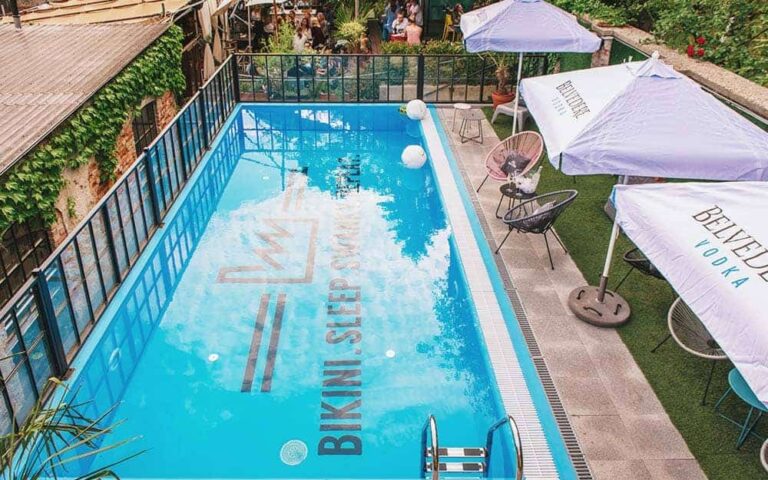 Swanky Mint Hostel in Zagreb - The Dry-Cleaning Factory Hostel with Swimming Pool