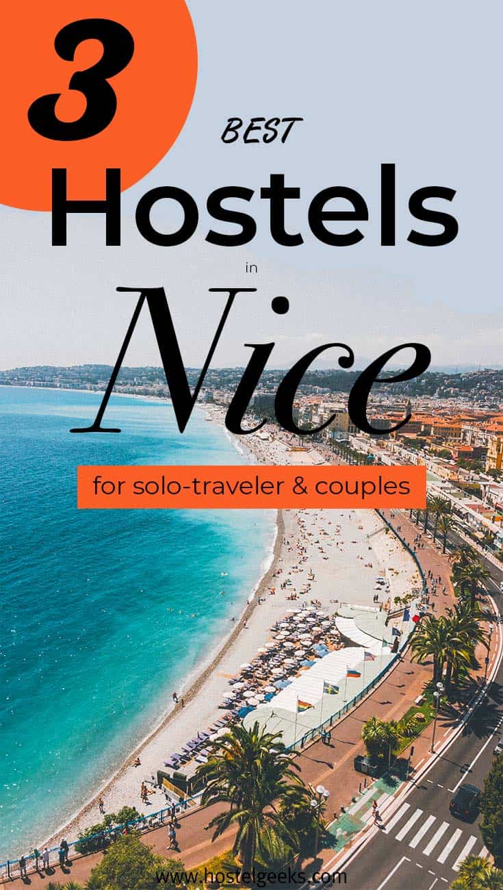3 Best Hostels in Nice