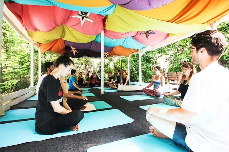 Try yogo classes at Podstel Bucharest