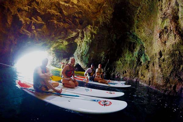 Paddle Surfing in the East of Rhodes; perfect for families, Couples and Groups