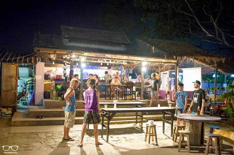 Purple Monkey Backpackers is one of the best party hostels in Pai, Thailand