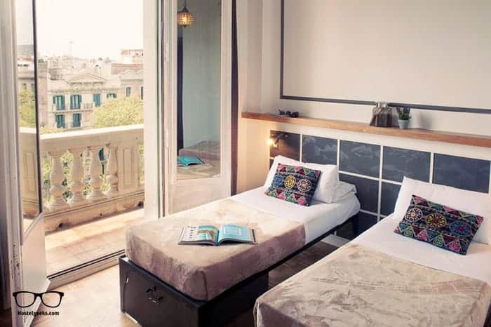 Casa Gracia Barcelona is a beautiful 5 Star Hostel in Barcelona, Spain for solo travellers