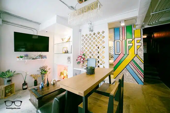 Diff Hostel is one of the best hostels in Bangkok, Thailand