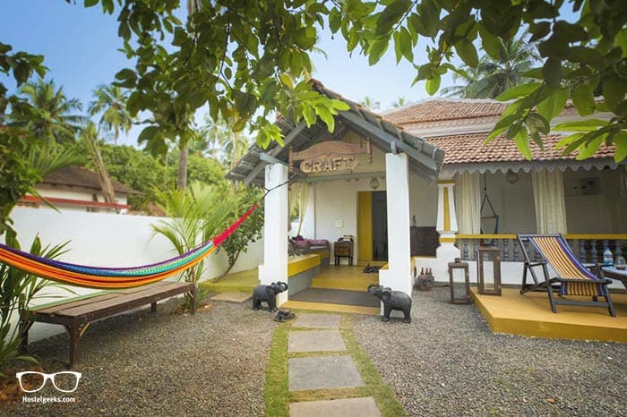 Craft Hostels is one of the best hostels in Goa, India