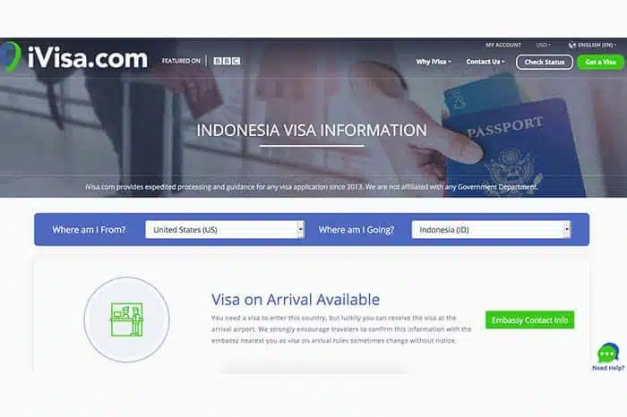 Check your Visa Requirements with 1 click!