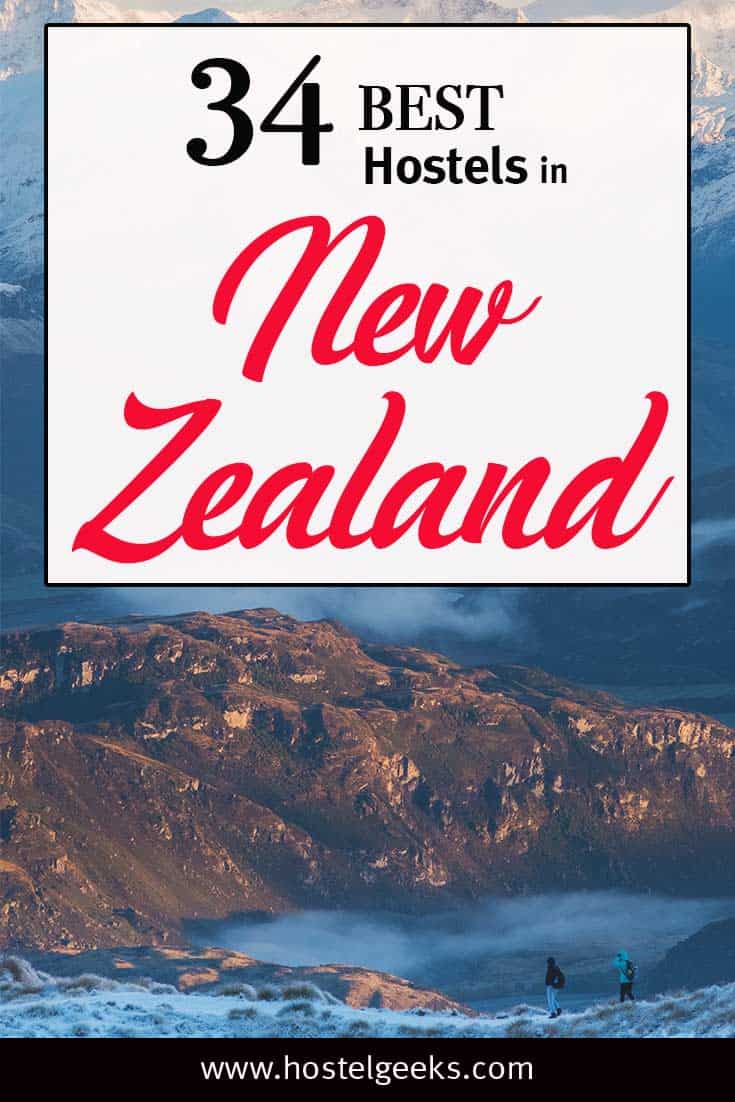 Best Hostels in New Zealand  by Hostelgeeks