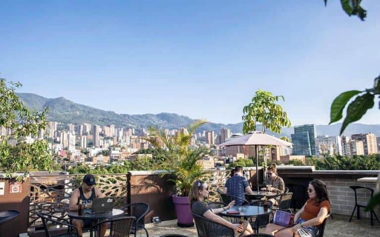 Los Patios Hostel is a beautiful design and 5 star hostel in Medellin, Colombia