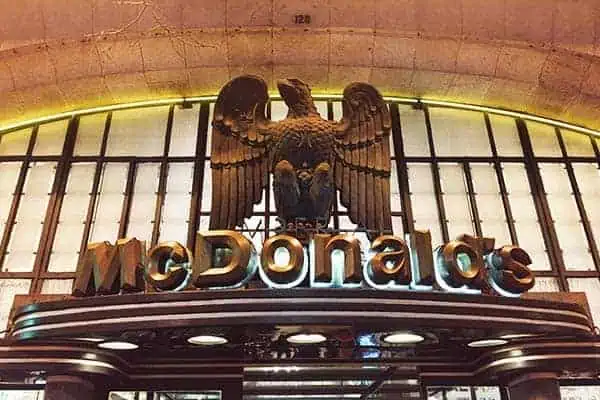 Visit the beautiful building of McDonald's in you trip to Porto