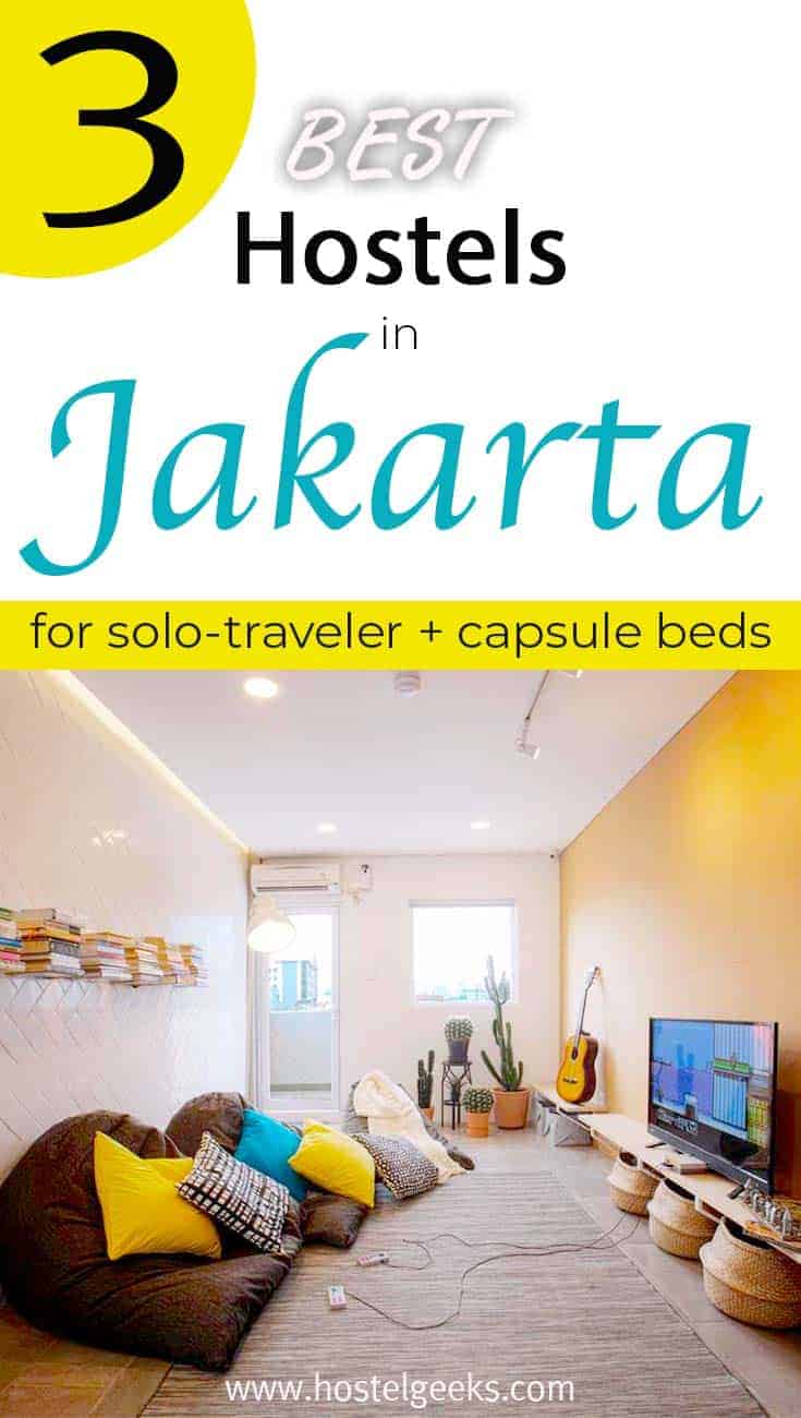 Check out the top 3 Hostels in Jakarta