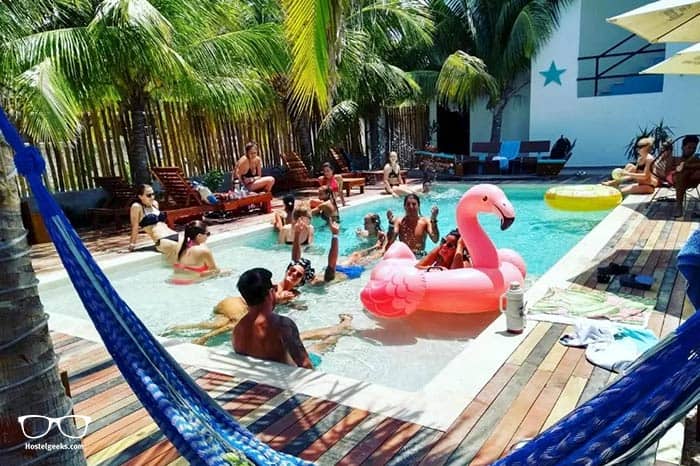 Che Holbox Hostel & Bar is one of the best hostels in Mexico, North America