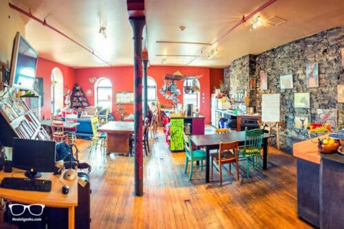 The Alternative Hostel of Old Montreal is one of the best hostels in Montreal, Canada