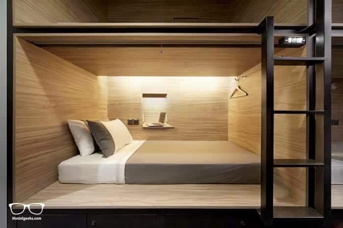 The Pod Boutique Capsule Hostel is one of the best hostels in Singapore