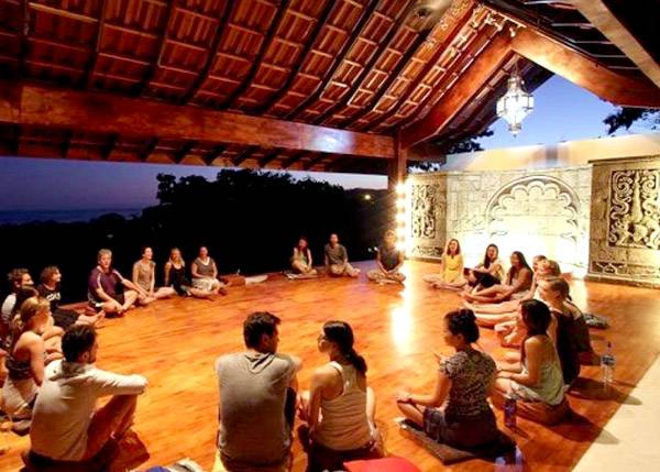 Daily yoga classes at Anamaya