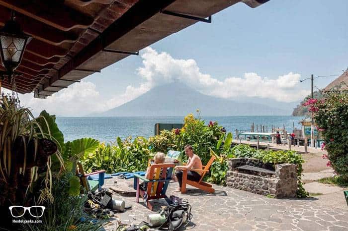 La Iguana Perdida is one of the best hostels in Lake Atitlan, Guatemala