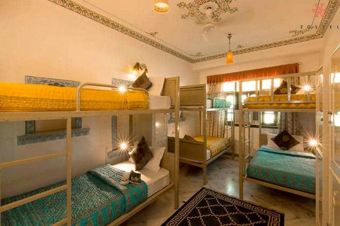 Zostel Udaipur is one of the best hostels in India