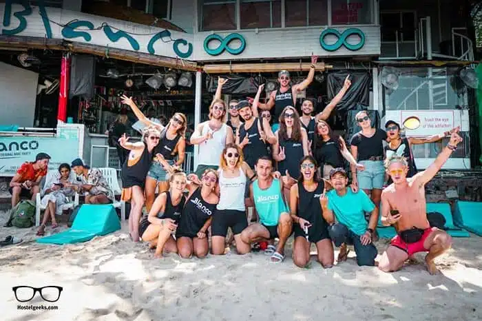 Blanco Beach Bar is one of the best hostels in Koh Phi Phi, Thailand