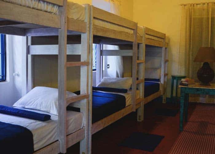 Dorm room at Woke Hostel Arpora