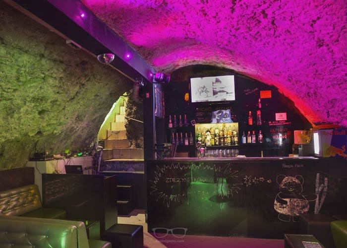 Party, Nightclub at Let's Rock Hostel, Krakow