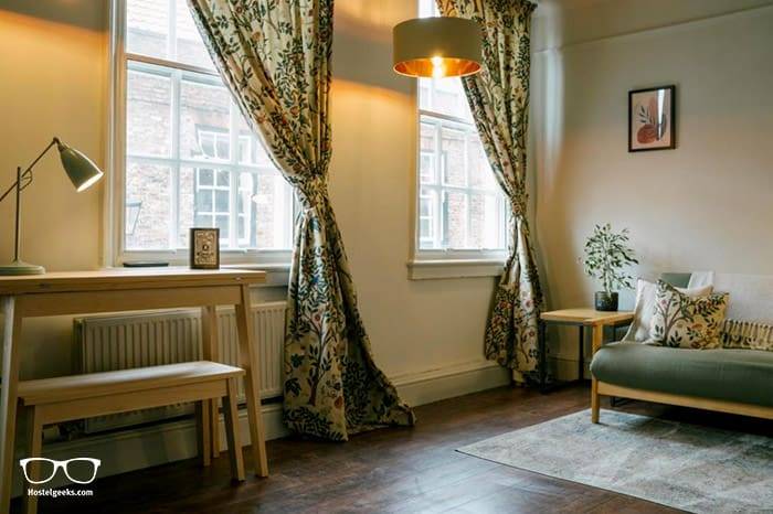 The Fort Boutique Hostel York is one of the best hostels in UK, Europe
