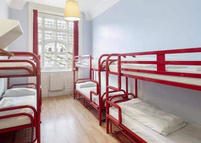 Bedroom at Astor Hyde Park Hostel - luxury party hostel