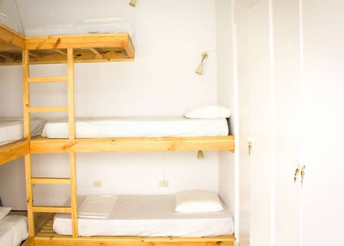 HiTide Hostel Dorm room