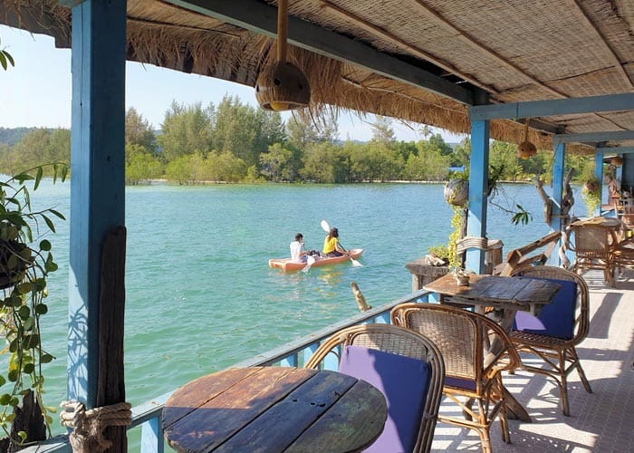 Ride a boat with your fellow travellers at Firefly Guesthouse