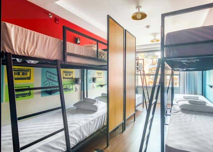 Selina Lapa Rio de Janeiro Dorm Room