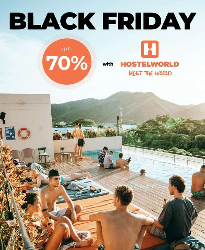 Black Friday Deals on Hostelworld.com