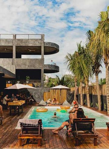 Che Bacalar Hostel Pool