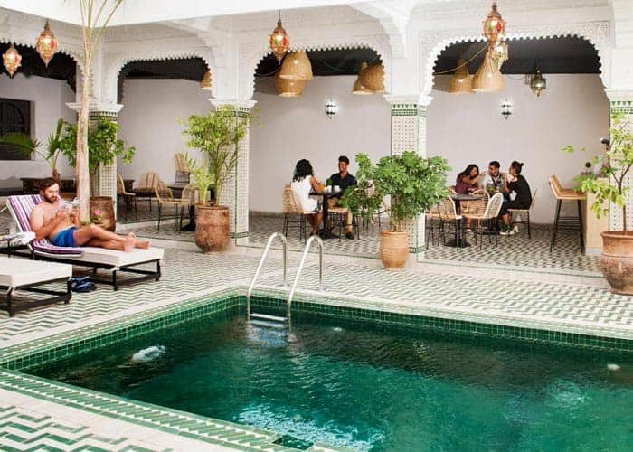 Rodamón Riad Marrakech Indoor Pool