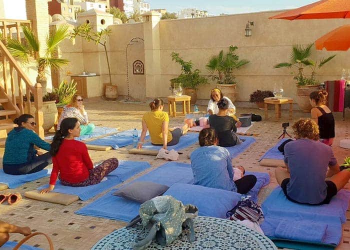 Enjoy yoga at Riad Dar Haven