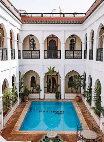 Equity Point Hostel Marrakech Swimming Pool