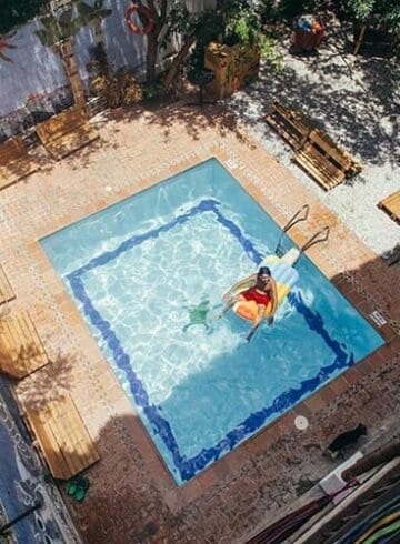 La Tortuga Hostel Swimming Pool