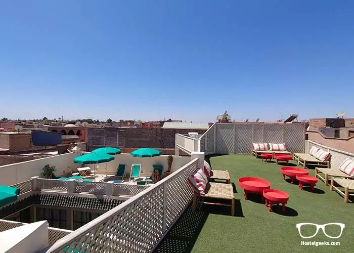 Miostello Lifestyle Hostel Marrakech Roof Terrace