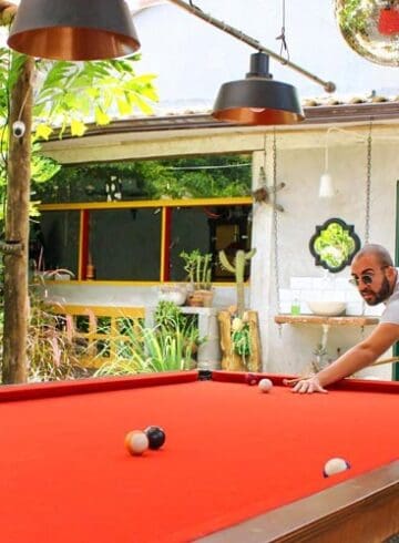 Play Billiards at Jardim Secreto Guest House