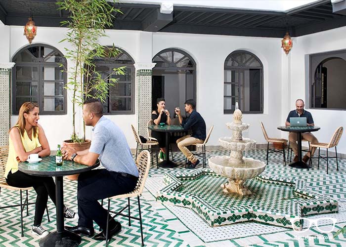 The Central House Hostel Marrakech Common Space