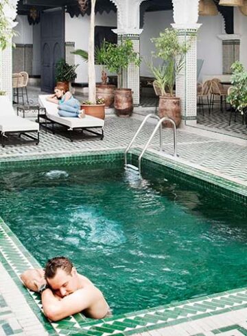 The Central House Hostel Marrakech Swimming Pool
