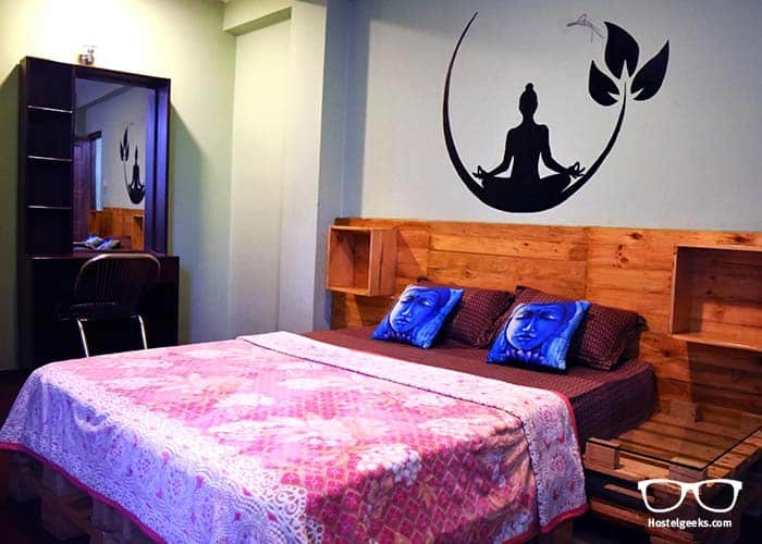 Yog Hostel Kathmandu Nepal Room